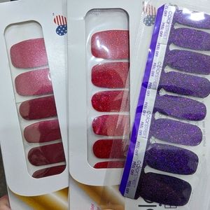 3 unopened colorstreet strips